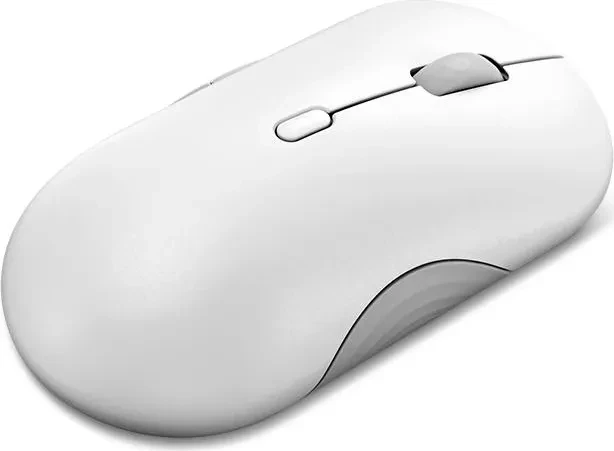 Lenovo 700 Multi-Device Wireless Silent Mouse, Seashell, USB/Bluetooth