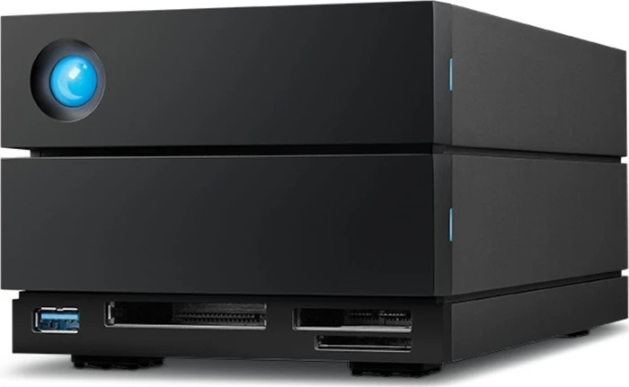 LaCie 2big Dock 2022, 40TB, +Rescue, USB-C 3.0/Thunderbolt 3 / USB-C 3.1