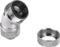 Thermaltake Pacific Rohranschluss 45° G1/4" auf 16mm, chrome Vorschaubild