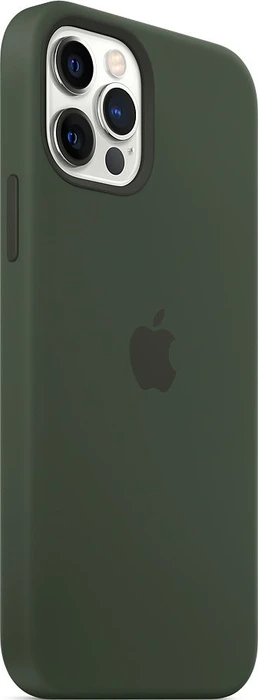 Apple Silikon Case mit MagSafe für iPhone 12/iPhone 12 Pro zyperngrün