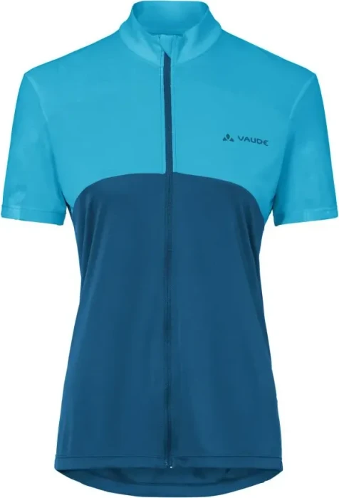 Vaude Matera FZ Trikot kurzarm shore blue (Damen)