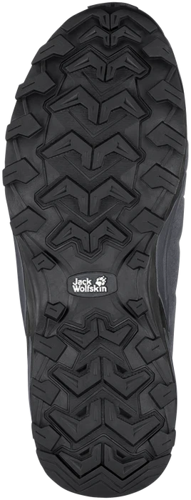 Jack Wolfskin Refugio Texapore Low grau/schwarz (Herren)