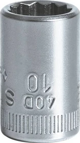 Stahlwille 40D Außenzwölfkant Steckschlüssel 1/4", 10x23mm