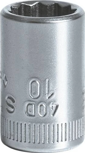 Stahlwille 40D Außenzwölfkant Steckschlüssel 1/4", 10x23mm
