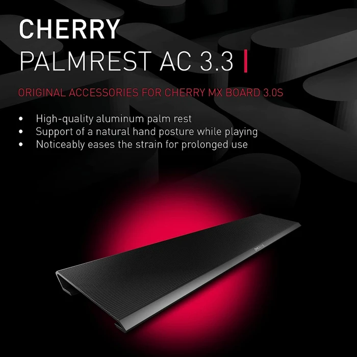 Cherry Palmrest AC 3.3 für Cherry MX Board 3.0 S, schwarz