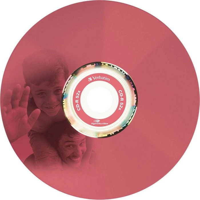 Verbatim Azo Lightscribe Colour CD-R 80min/700MB, Lightscribe, 10er Slimcase