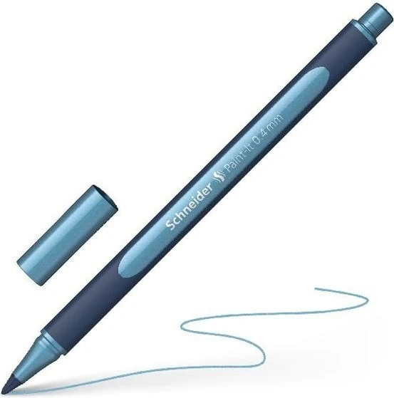 Schneider Paint-It 050 Metallic Tintenroller (Mine) polar blue