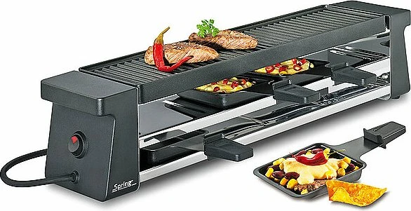 Spring Raclette4 Compact Raclette schwarz
