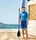 Mistral Neopren Shorty kurzarm 2mm blau (Herren) (4055334764636)