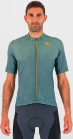 Karpos Val Viola Trikot kurzarm dark slate/north atlantic/lemon (Herren)