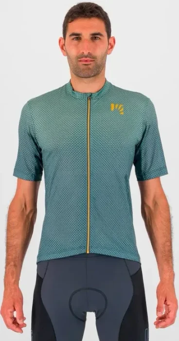 Karpos Val Viola Trikot kurzarm dark slate/north atlantic/lemon (Herren)