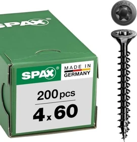 Spax BLAX 4CUT T-STAR plus T20 Universalschraube, 4x60mm, 200 Stück