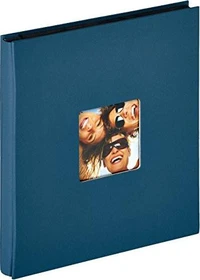 Walther Design Einsteck Fotoalbum Fun 33x31 dunkelblau