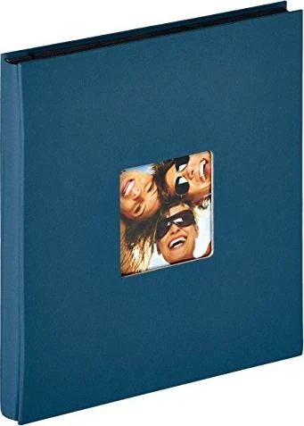 Walther Design Einsteck Fotoalbum Fun 33x31 dunkelblau