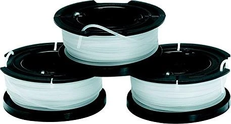 Black&Decker A6485 Fadenspule Reflex für Rasentrimmer, 1.5mm/10m, 3 Stück