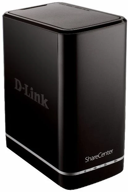 D-Link ShareCenter DNS-320L, 256MB RAM, 1x RJ-45 1000Base-T, 1x USB-A 2.0