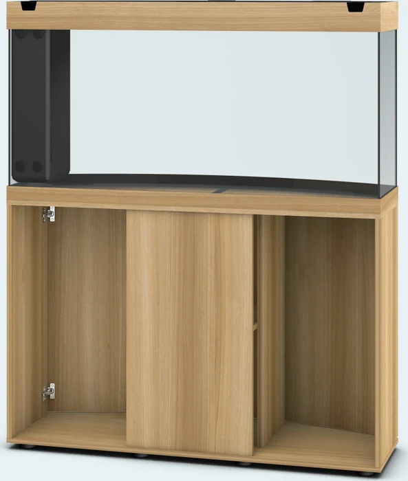 Juwel Vision 260 LED Aquarium-Set mit Unterschrank, helles Holz/helles Holz, 260l