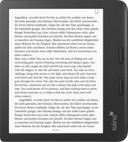 tolino vision 6, schwarz, 16GB Flash