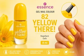 Essence gel nail colour Nagellack 82 yellow there!, 8ml