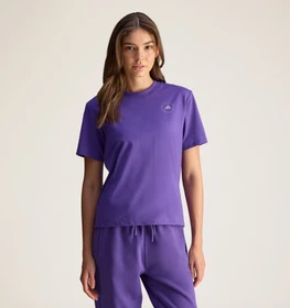 adidas by Stella McCartney TrueCasuals Regular Sportswear T-Shirt kurzarm alpine violet-smc (Damen)