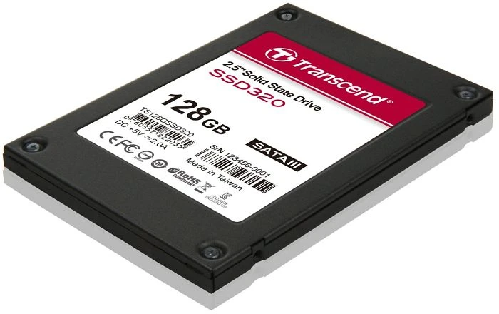 Transcend SSD320 128GB, 2.5" / SATA 6Gb/s