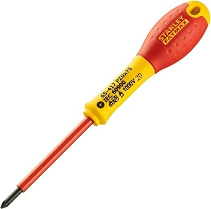 Stanley FatMax VDE Pozidriv Schraubendreher, PZ0x75mm