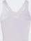 adidas All Me Medium-Support Bra Tanktop Sport-BH frozen purple melange (Damen) Vorschaubild
