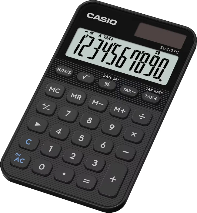 Casio SL-310YC-BK, schwarz