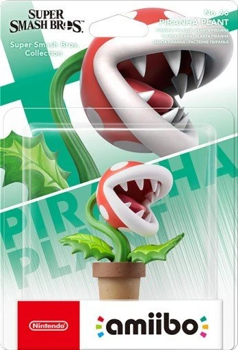 Nintendo amiibo Figur Super Smash Bros. Collection Piranha Pflanze (Switch/WiiU/3DS)