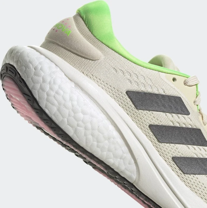 adidas Supernova 2 ecru tint/night metallic/solar green (Damen)