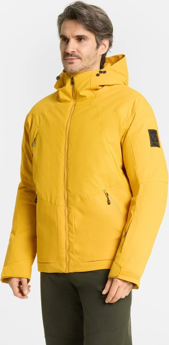 Ziener Tobin-Z Skijacke golden mango ripstop (Herren)