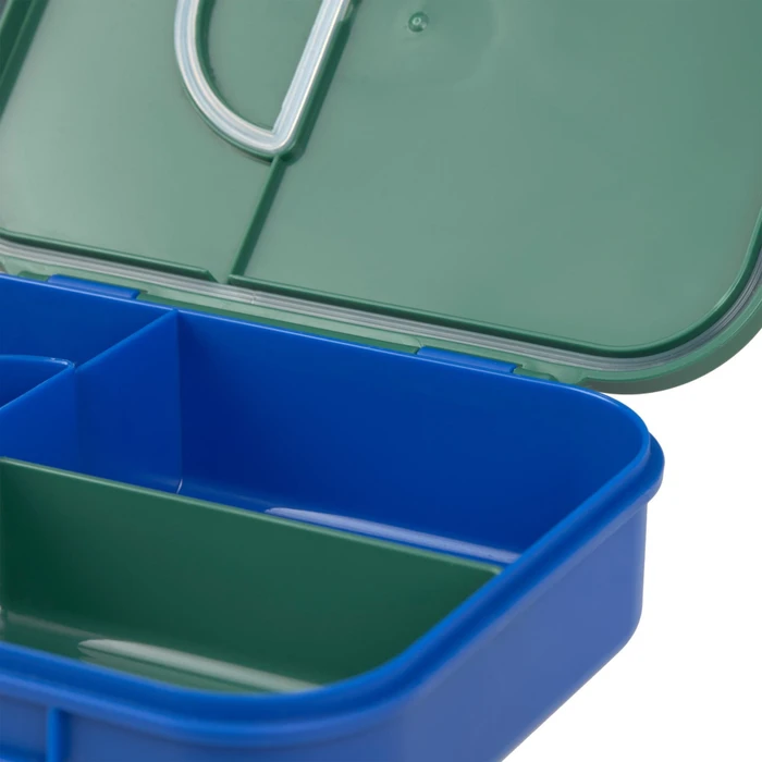 Lässig Bento Brotdose Little Gang Regenbogen grün
