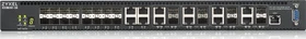 Zyxel XS3800 Rackmount 10G Managed Switch, 16x SFP+, 8x RJ-45/SFP+, 4x RJ-45 (XS3800-28-ZZ0101F)