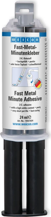 Weicon Fast-Metal 2-Komponenten Epoxidharzkleber, 24ml