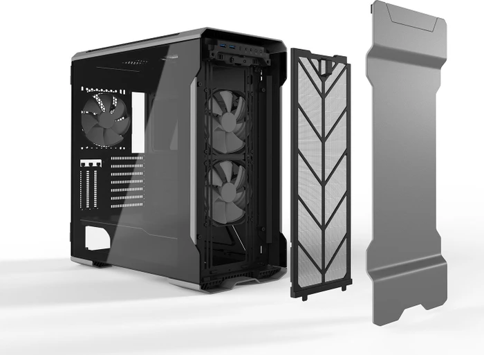 Phanteks Enthoo Evolv X, silber, Glasfenster