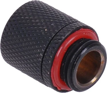 Aquatuning Schlauchanschluss, G1/4" auf 11/8mm, schwarz