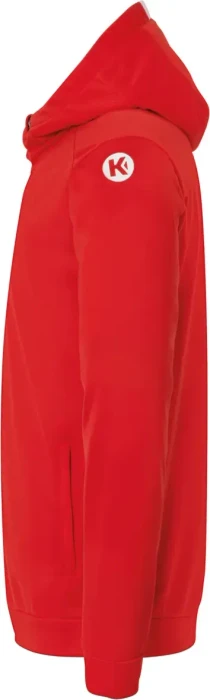 Kempa Player Hood Trainingsjacke rot/white
