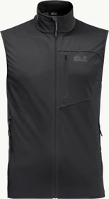 Jack Wolfskin Highest Peak Funktionsweste schwarz (Herren)