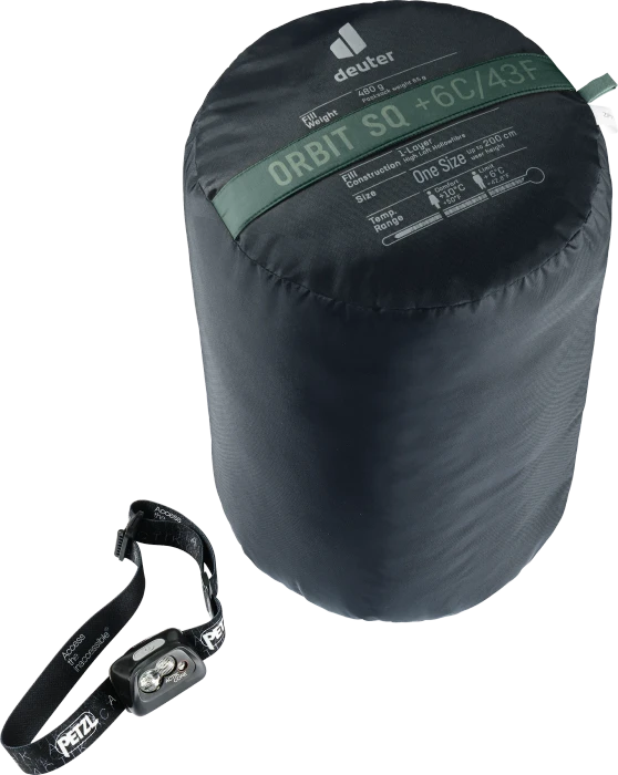 Deuter Orbit SQ +6° Deckenschlafsack ivy/ink