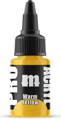 Monument Hobbies Pro Acryl Paints 072 warm yellow, 22ml
