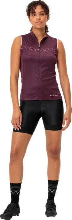 Vaude Posta FZ Trikot ärmellos cassis uni (Damen)