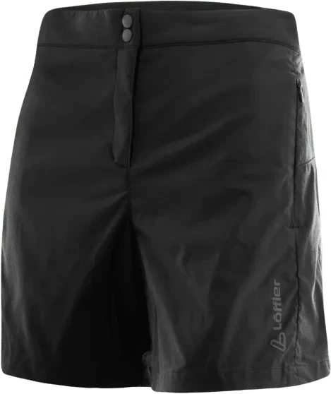 Löffler X-Short-E CSL Fahrradhose kurz schwarz (Damen)
