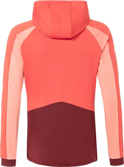 Vaude Qimsa Hoody Trikot langarm hotchili (Damen)