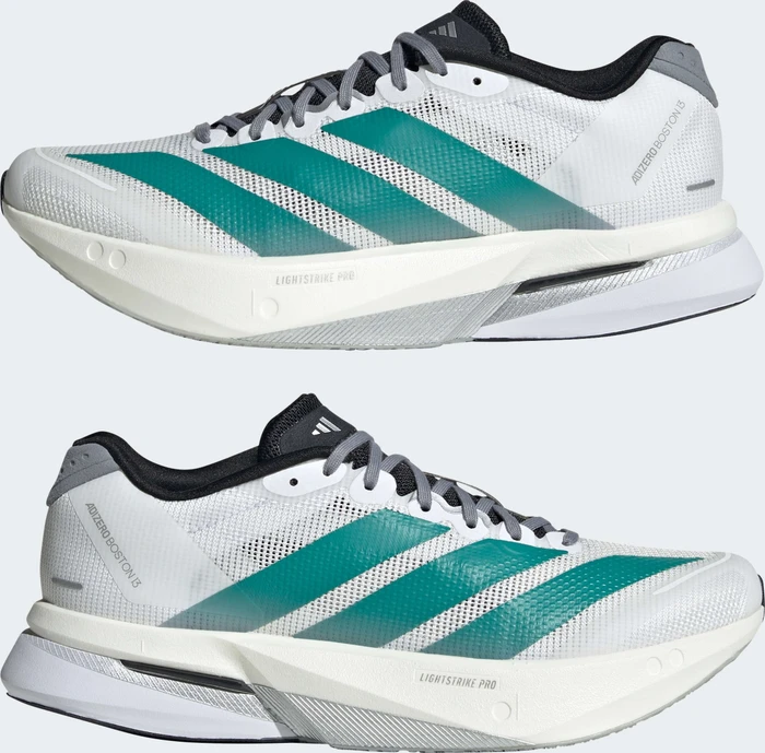 adidas Adizero Boston 13 EQT cloud white/pure teal/grey (Damen)