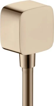Hansgrohe Axor ShowerSolutions Wandanschluss softsquare polished red gold