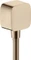 Hansgrohe Axor ShowerSolutions Wandanschluss softsquare polished red gold Vorschaubild