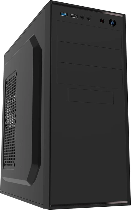 CiT Jet Stream, schwarz, LED weiß, 500W ATX