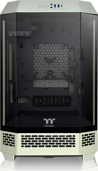 Thermaltake The Tower 300 Matcha Green, grün, Glasfenster