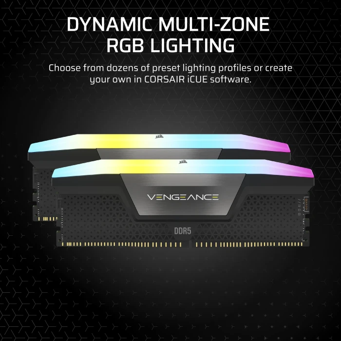 Corsair Vengeance RGB DDR5 Light Enhancement Kit, schwarz