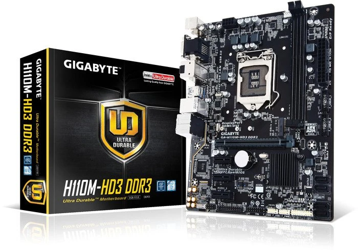 GIGABYTE GA-H110M-HD3 DDR3 (Intel 1151)